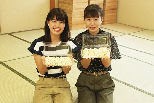 うどん作り体験